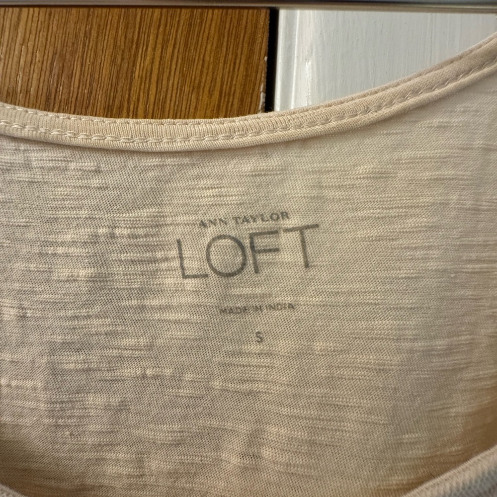 Loft Floral Embroidered Tank Top - Picture 4 of 5